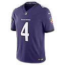 Zennovawear Zay Flowers Baltimore Ravens Team Vapor FUSE. Stitched Limited Jersey - Purple