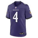 Zennovawear Zay Flowers Baltimore Ravens Team Game Jersey - Purple