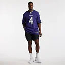 Zennovawear Zay Flowers Baltimore Ravens Team Game Jersey - Purple