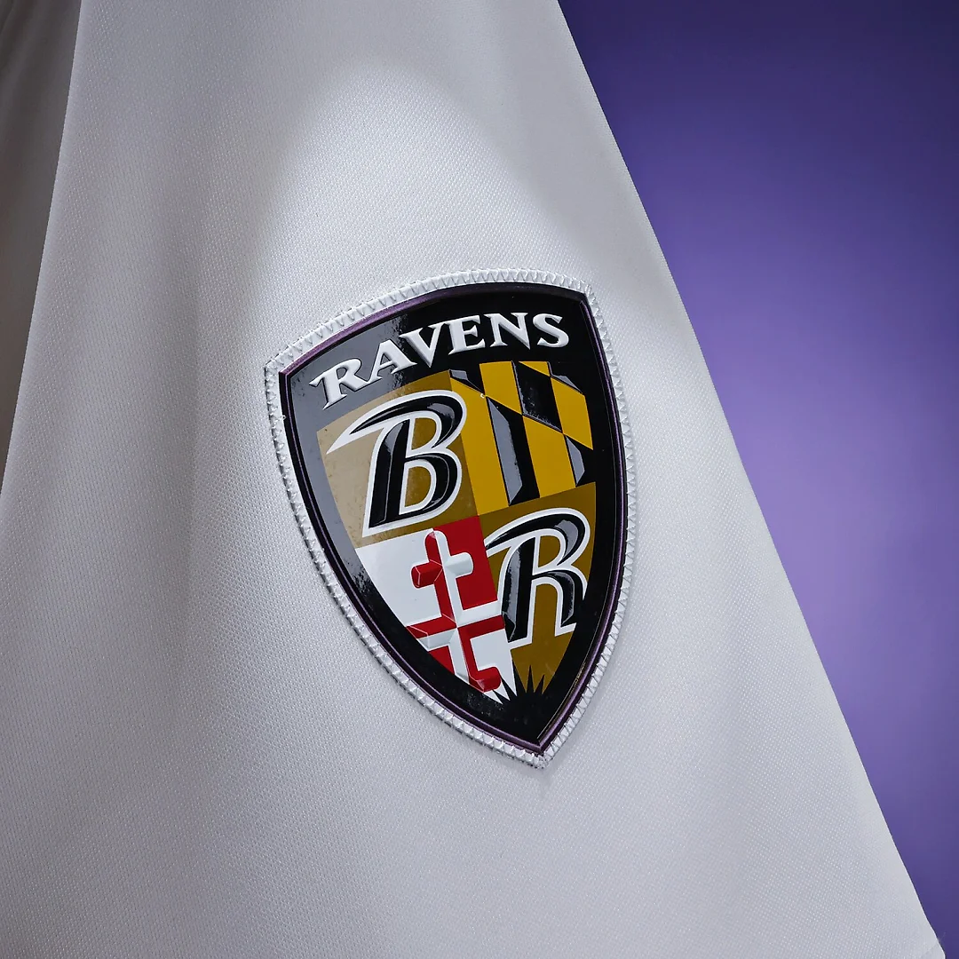 Zennovawear Zay Flowers Baltimore Ravens Vapor FUSE. Stitched Limited Jersey - White