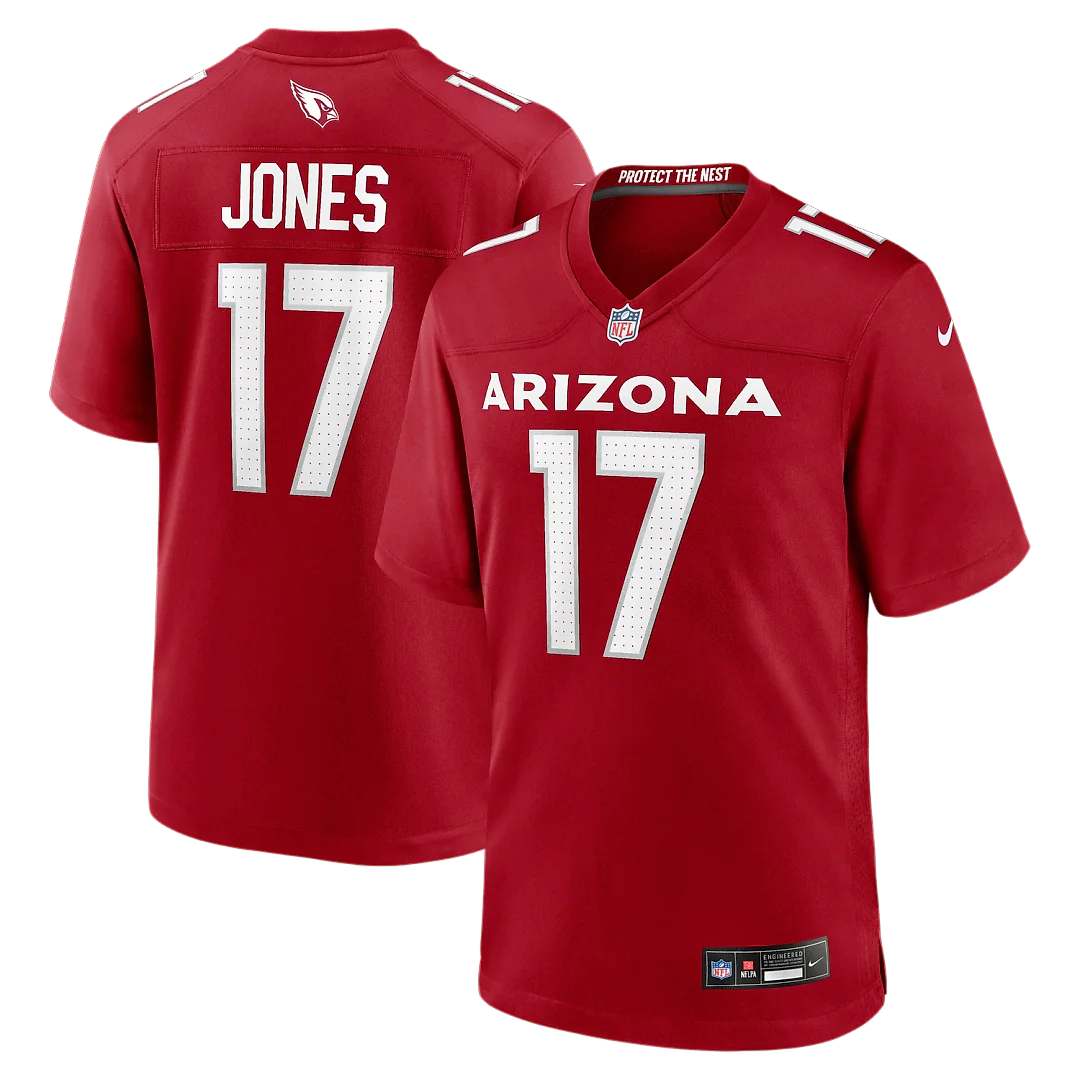 Zennovawear Zay Jones Arizona Cardinals Team Game Jersey - Cardinal