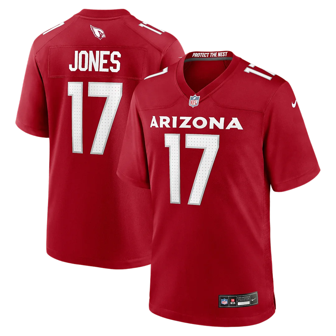 Zennovawear Zay Jones Arizona Cardinals Team Game Jersey - Cardinal