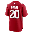 Zennovawear Zonovan Knight Arizona Cardinals Team Game Jersey - Cardinal