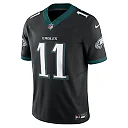 Zennovawear Men's Philadelphia Eagles A.J. Brown Black Alternate Vapor F.U.S.E. Limited Jersey