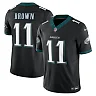 Zennovawear Men's Philadelphia Eagles A.J. Brown Black Alternate Vapor F.U.S.E. Limited Jersey