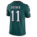 Zennovawear Men's Philadelphia Eagles A.J. Brown Green Vapor F.U.S.E. Limited Jersey