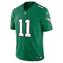 Zennovawear Men's Philadelphia Eagles A.J. Brown Kelly Green Vapor F.U.S.E. Limited Jersey