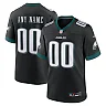 Zennovawear Men's Philadelphia Eagles Black Alternate Custom Game Jersey