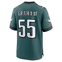Zennovawear Men's Philadelphia Eagles Brandon Graham Midnight Green Team Game Jersey