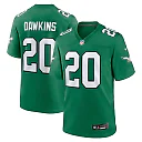 Zennovawear Men's Philadelphia Eagles Brian Dawkins Kelly Green Alternate Retired Player Game Jersey