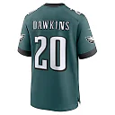 Zennovawear Men's Philadelphia Eagles Brian Dawkins Midnight Green Team Game Jersey