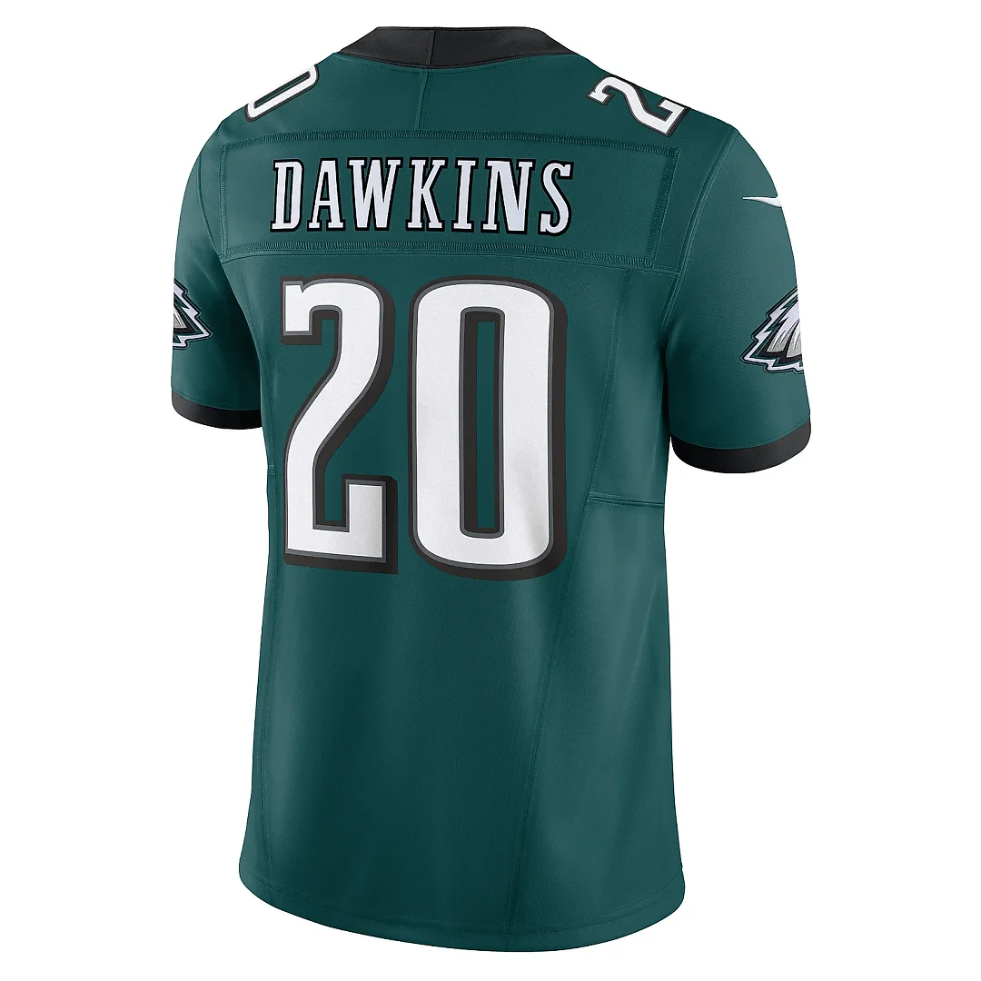 Zennovawear Men's Philadelphia Eagles Brian Dawkins Midnight Green Vapor F.U.S.E. Limited Jersey