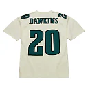 Zennovawear Men's Philadelphia Eagles Brian Dawkins Mitchell & Ness Cream Chainstitch Legacy Jersey