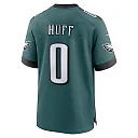 Zennovawear Men's Philadelphia Eagles Bryce Huff Midnight Green Game Player Jersey