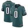 Zennovawear Men's Philadelphia Eagles Bryce Huff Midnight Green Team Game Jersey