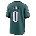 Zennovawear Men's Philadelphia Eagles Bryce Huff Midnight Green Team Game Jersey
