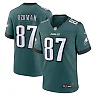Zennovawear Men's Philadelphia Eagles C.J. Uzomah Midnight Green Team Game Jersey