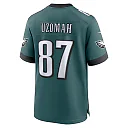 Zennovawear Men's Philadelphia Eagles C.J. Uzomah Midnight Green Team Game Jersey