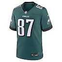 Zennovawear Men's Philadelphia Eagles C.J. Uzomah Midnight Green Team Game Jersey