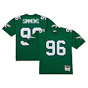 Zennovawear Men's Philadelphia Eagles Clyde Simmons Mitchell & Ness Kelly Green Legacy Jersey