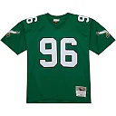 Zennovawear Men's Philadelphia Eagles Clyde Simmons Mitchell & Ness Kelly Green Legacy Jersey