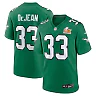 Zennovawear Men's Philadelphia Eagles Cooper DeJean Kelly Green Super Bowl LIX 2nd Alternate Game Jersey