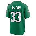 Zennovawear Men's Philadelphia Eagles Cooper DeJean Kelly Green Super Bowl LIX 2nd Alternate Game Jersey