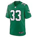 Zennovawear Men's Philadelphia Eagles Cooper DeJean Kelly Green Alternate Game Jersey