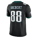 Zennovawear Men's Philadelphia Eagles Dallas Goedert Black Alternate Vapor F.U.S.E. Limited Jersey