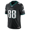 Zennovawear Men's Philadelphia Eagles Dallas Goedert Black Alternate Vapor F.U.S.E. Limited Jersey