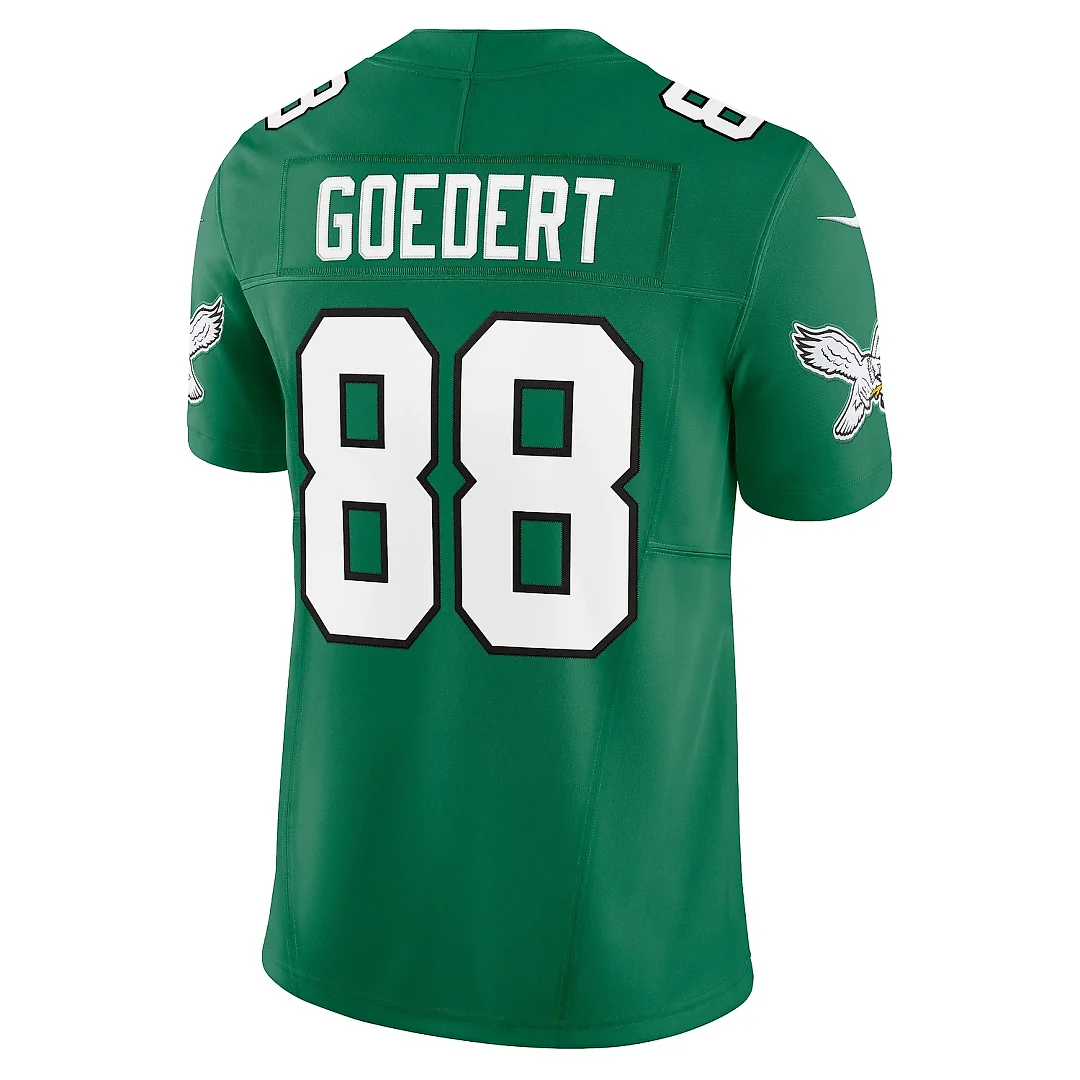 Zennovawear Men's Philadelphia Eagles Dallas Goedert Kelly Green Vapor F.U.S.E. Limited Jersey