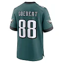 Zennovawear Men's Philadelphia Eagles Dallas Goedert Midnight Green Super Bowl LIX Game Player Jersey