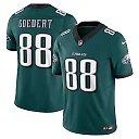 Zennovawear Men's Philadelphia Eagles Dallas Goedert Midnight Green Vapor F.U.S.E. Limited Jersey