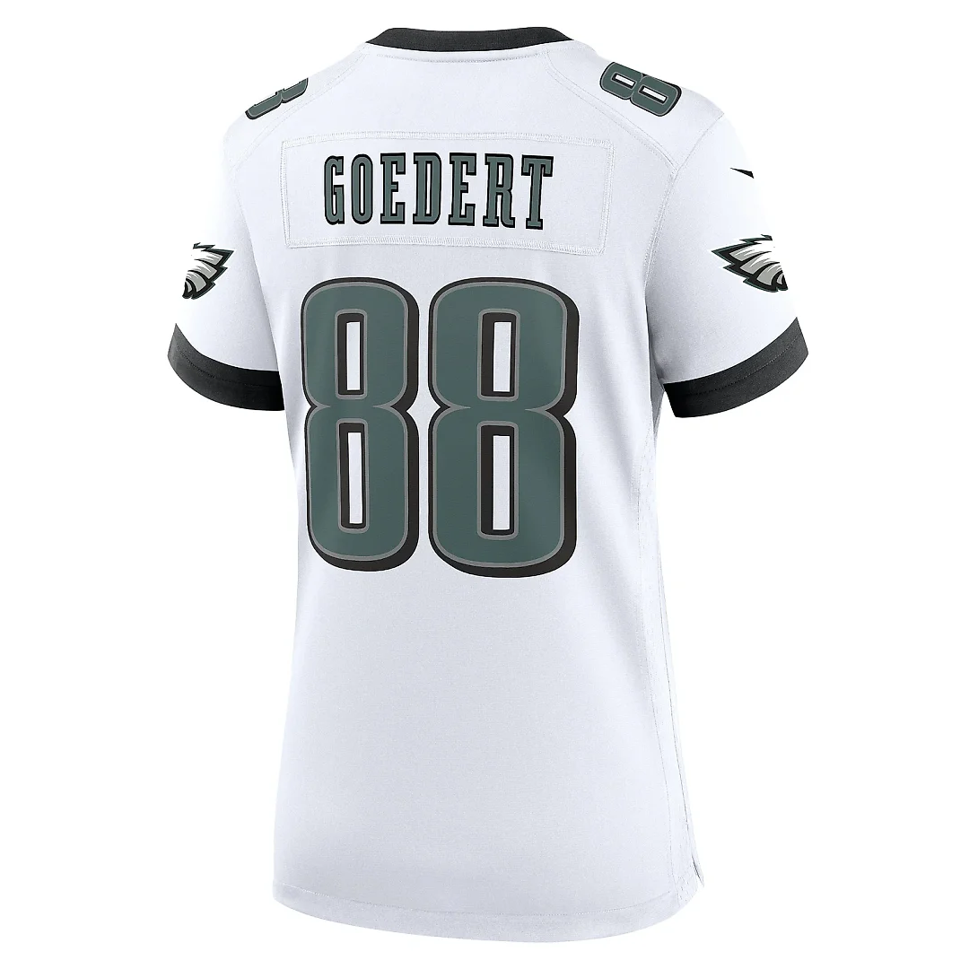 Zennovawear Men's Philadelphia Eagles Dallas Goedert White White Game Jersey