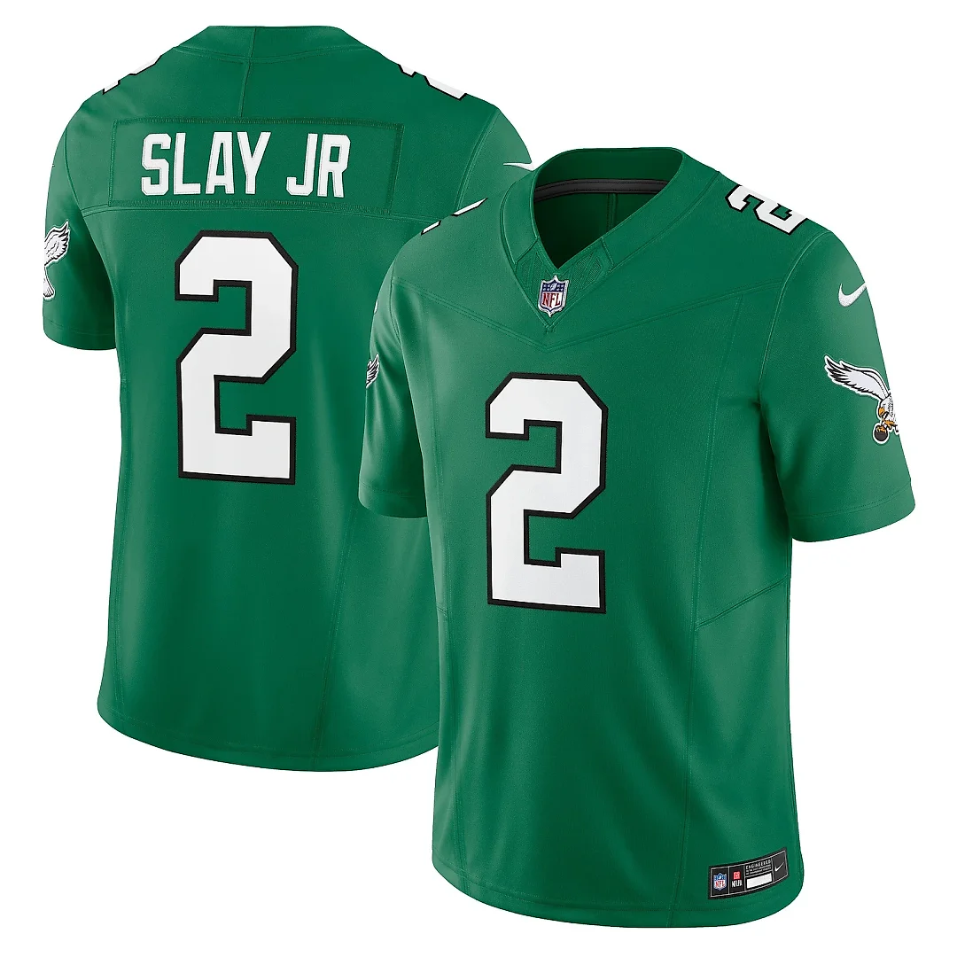 Zennovawear Men's Philadelphia Eagles Darius Slay Jr. Kelly Green Vapor F.U.S.E. Limited Jersey