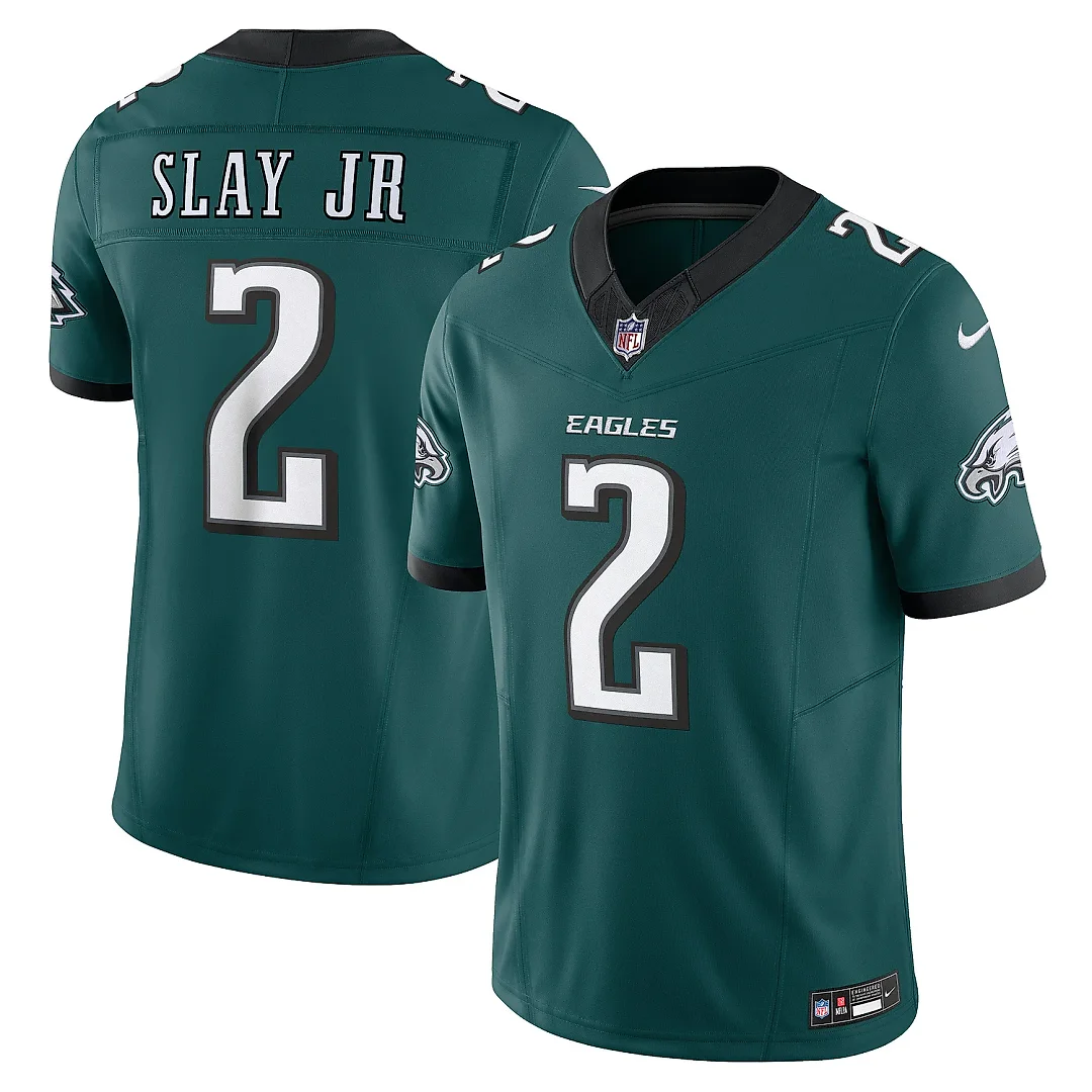 Zennovawear Men's Philadelphia Eagles Darius Slay Jr. Midnight Green Vapor F.U.S.E. Limited Jersey
