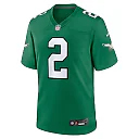 Zennovawear Men's Philadelphia Eagles Darius Slay Kelly Green Alternate Game Player Jersey