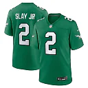 Zennovawear Men's Philadelphia Eagles Darius Slay Kelly Green Alternate Game Player Jersey