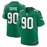 Zennovawear Men's Philadelphia Eagles Davis Kelly Green Alternate Game Jersey