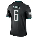 Zennovawear Men's Philadelphia Eagles DeVonta Smith Black Alternate Legend Player Performance Top