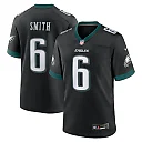 Zennovawear Men's Philadelphia Eagles DeVonta Smith Black Alternate Game Jersey
