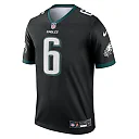 Zennovawear Men's Philadelphia Eagles DeVonta Smith Black Alternate Legend Player Performance Top