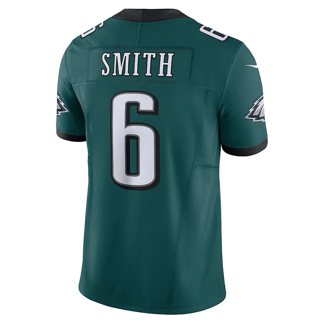 Zennovawear Men's Philadelphia Eagles DeVonta Smith Green Vapor F.U.S.E. Limited Jersey