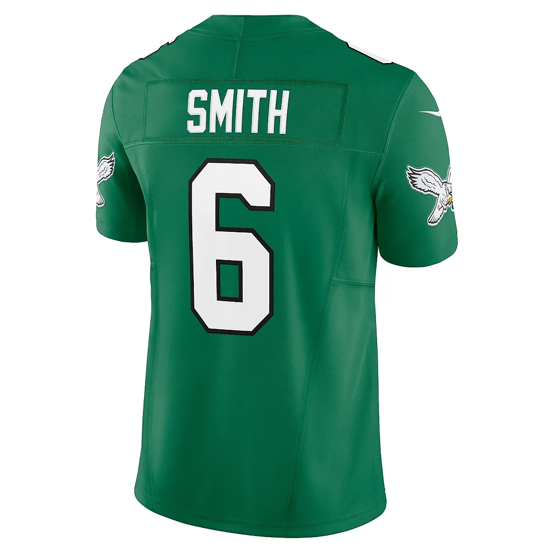 Zennovawear Men's Philadelphia Eagles DeVonta Smith Kelly Green Vapor F.U.S.E. Limited Jersey