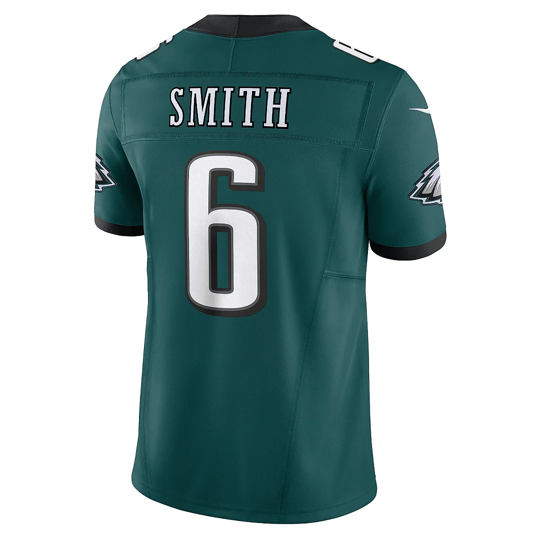 Zennovawear Men's Philadelphia Eagles DeVonta Smith Midnight Green Vapor F.U.S.E. Limited Jersey
