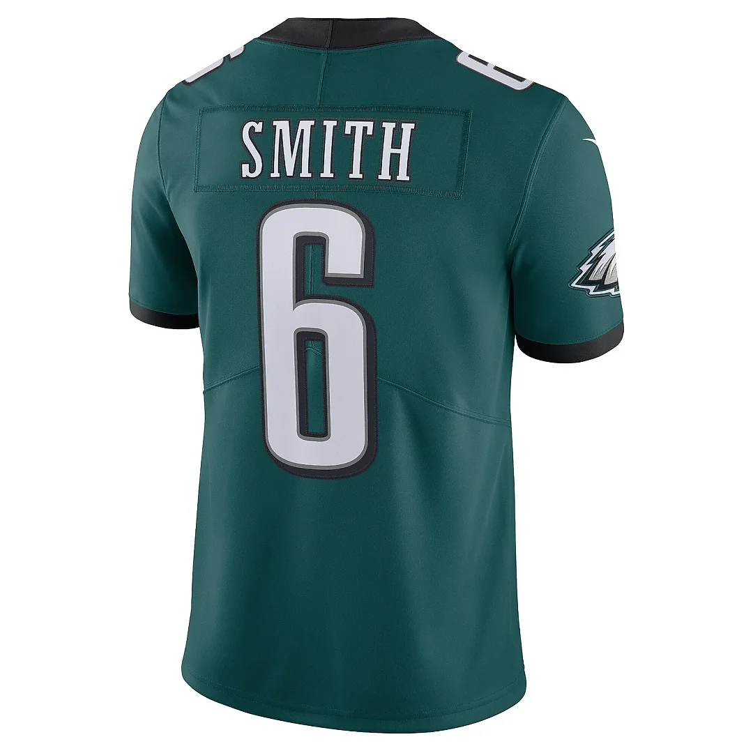 Zennovawear Men's Philadelphia Eagles DeVonta Smith Midnight Green Vapor Limited Jersey