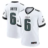 Zennovawear Men's Philadelphia Eagles DeVonta Smith White White Game Jersey