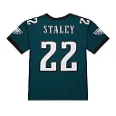 Zennovawear Men's Philadelphia Eagles Duce Staley Mitchell & Ness Midnight Green 2002 Legacy Jersey