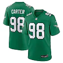 Zennovawear Men's Philadelphia Eagles Jalen Carter Kelly Green Alternate Game Jersey