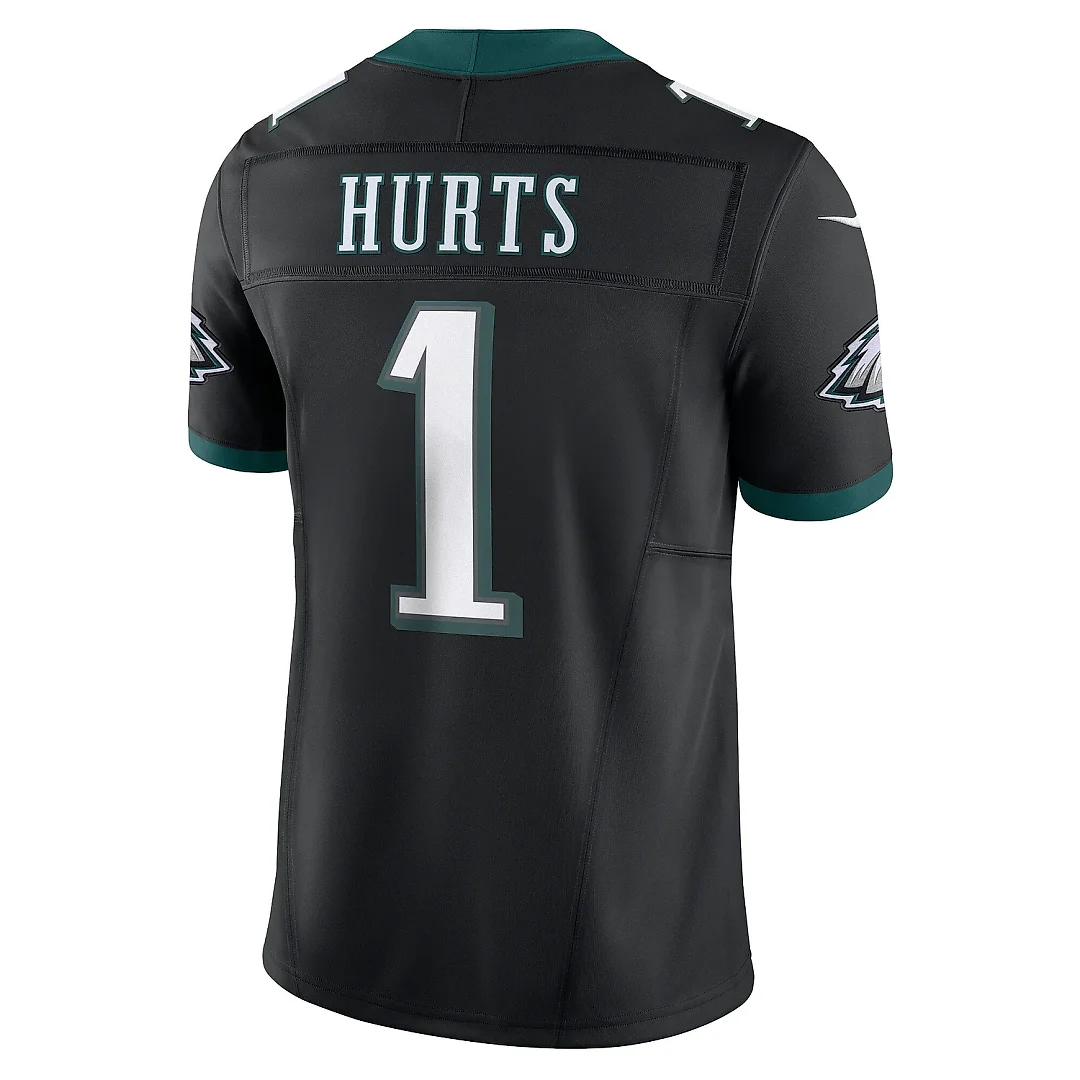 Zennovawear Men's Philadelphia Eagles Jalen Hurts Black Alternate Vapor F.U.S.E. Limited Jersey